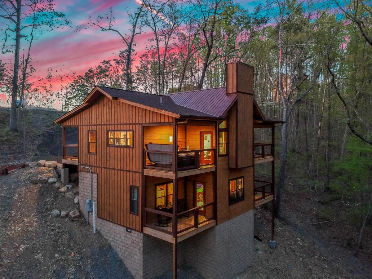 סביירוויל Nordic Mountain Modern Lodge - Family Friendly Luxury Cabin In Walden'S Ridge מראה חיצוני תמונה
