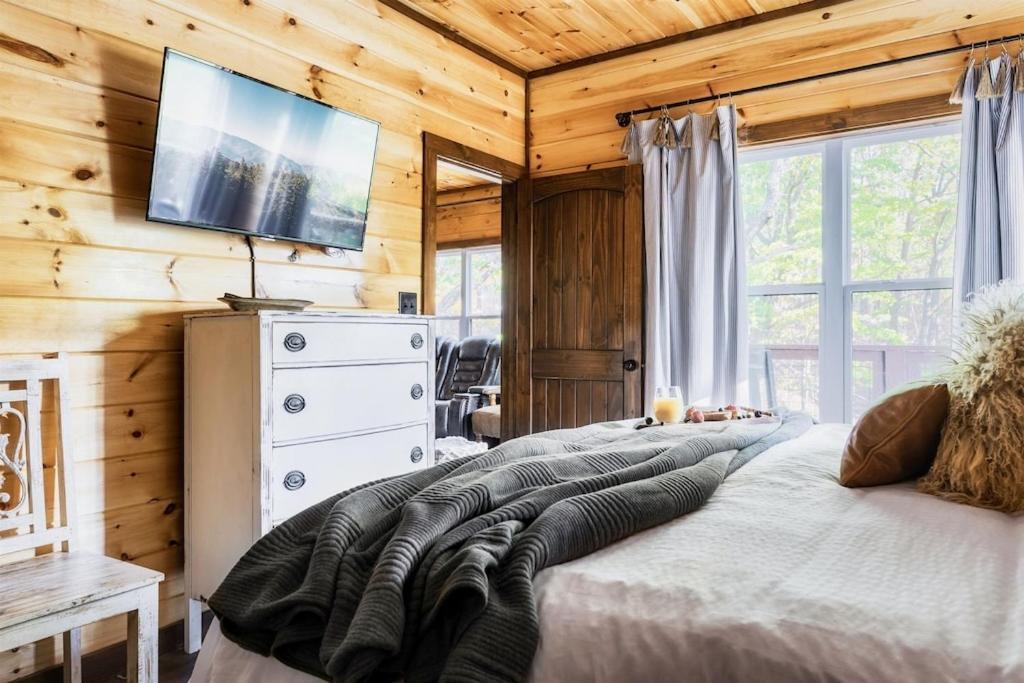 סביירוויל Nordic Mountain Modern Lodge - Family Friendly Luxury Cabin In Walden'S Ridge מראה חיצוני תמונה