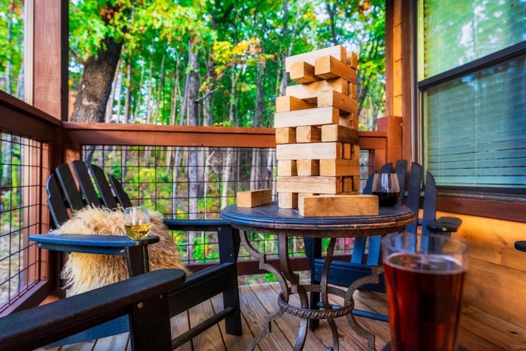 סביירוויל Nordic Mountain Modern Lodge - Family Friendly Luxury Cabin In Walden'S Ridge מראה חיצוני תמונה