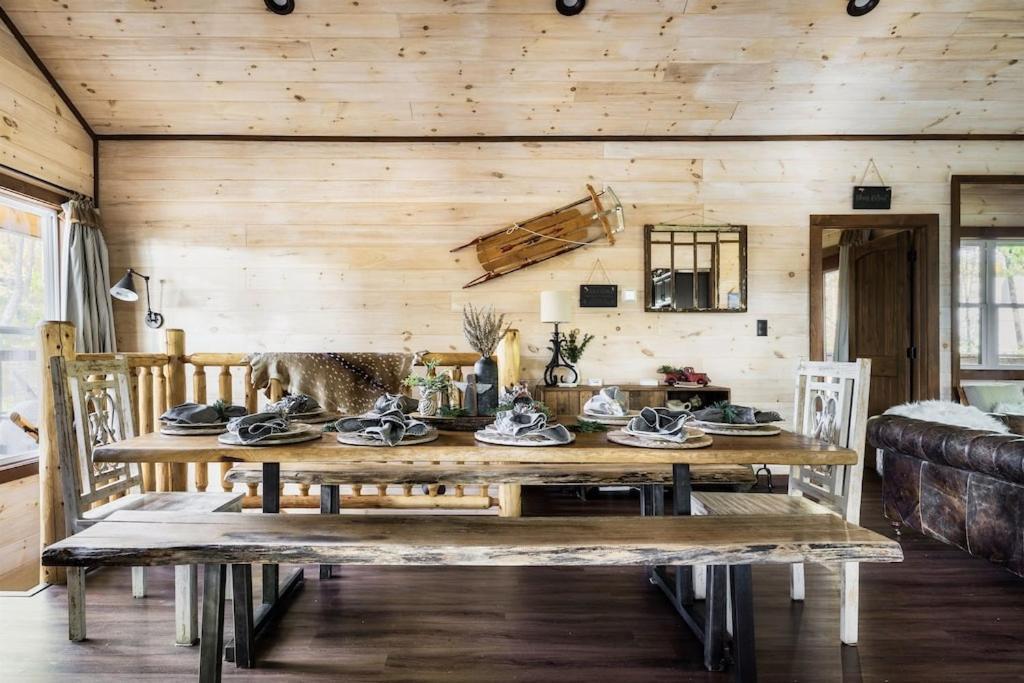 סביירוויל Nordic Mountain Modern Lodge - Family Friendly Luxury Cabin In Walden'S Ridge מראה חיצוני תמונה