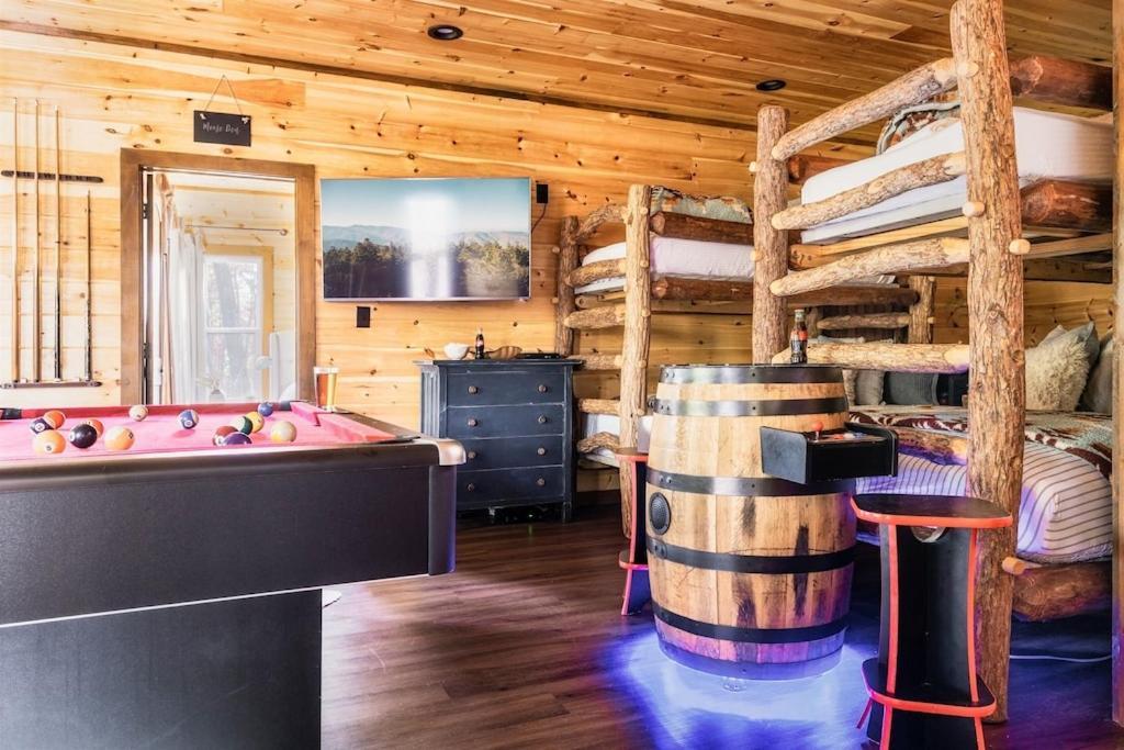 סביירוויל Nordic Mountain Modern Lodge - Family Friendly Luxury Cabin In Walden'S Ridge מראה חיצוני תמונה