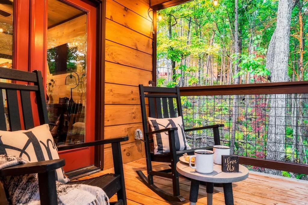 סביירוויל Nordic Mountain Modern Lodge - Family Friendly Luxury Cabin In Walden'S Ridge מראה חיצוני תמונה